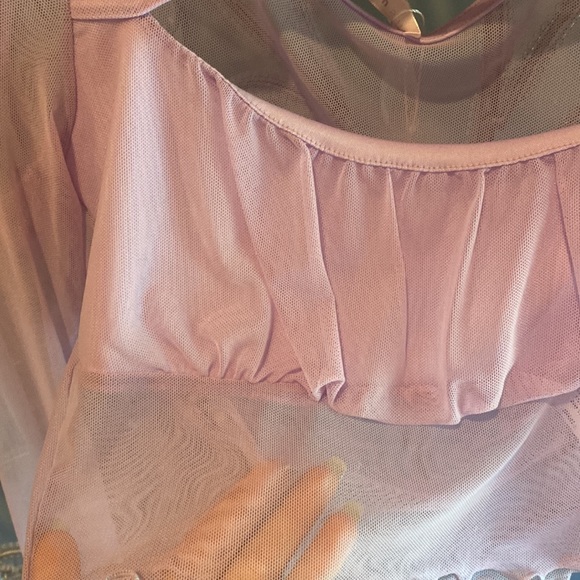 Mesh long sleeve top - Picture 2 of 5